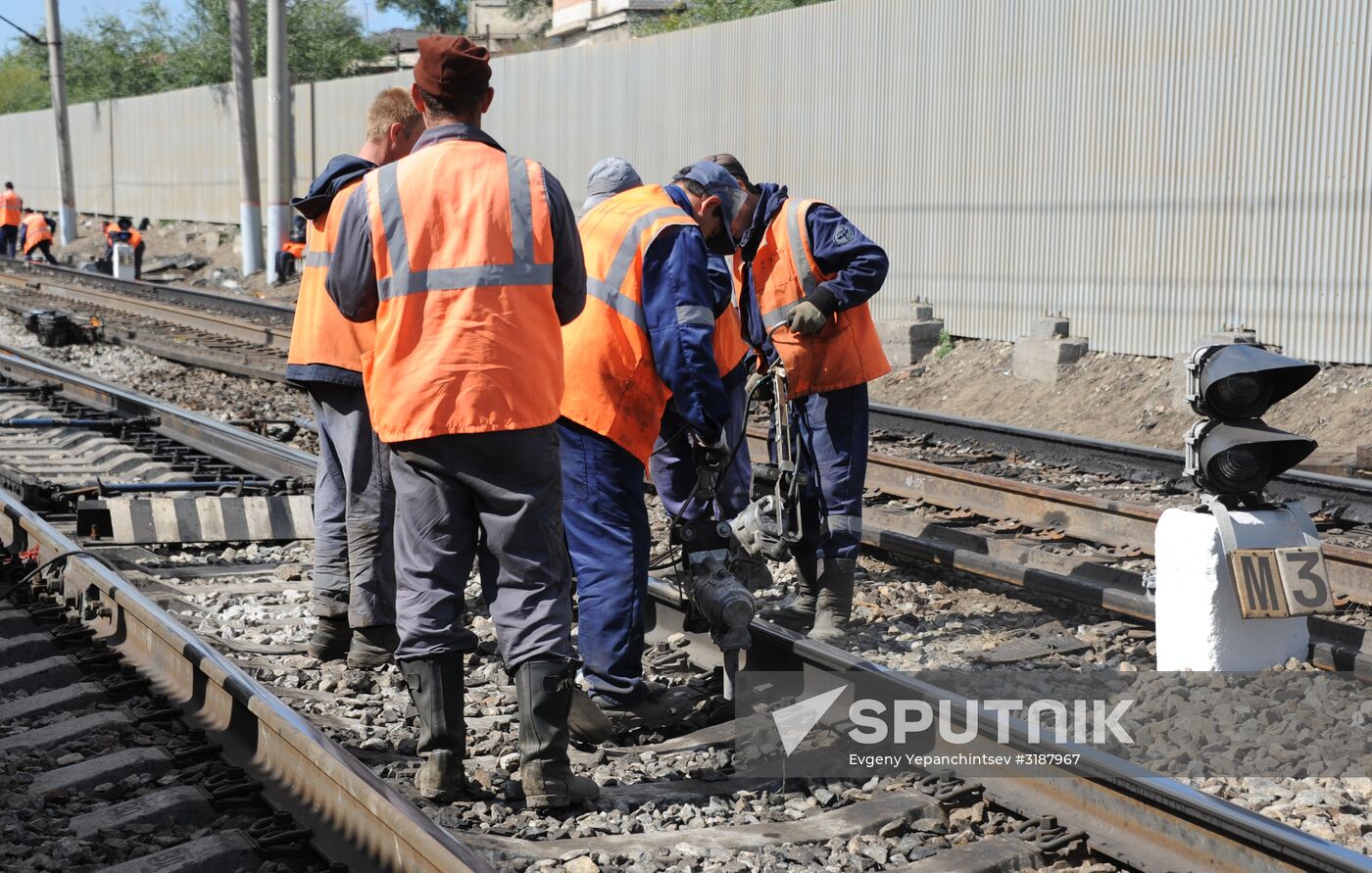 Military train derailed in the Trans-Baikal Territory