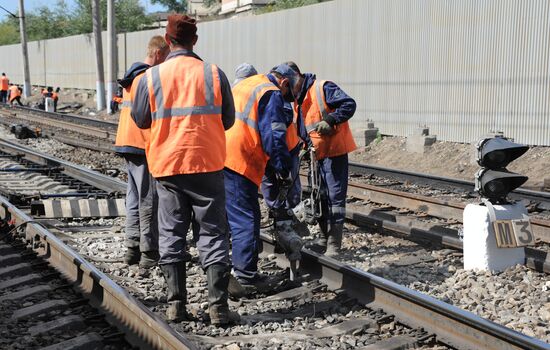 Military train derailed in the Trans-Baikal Territory
