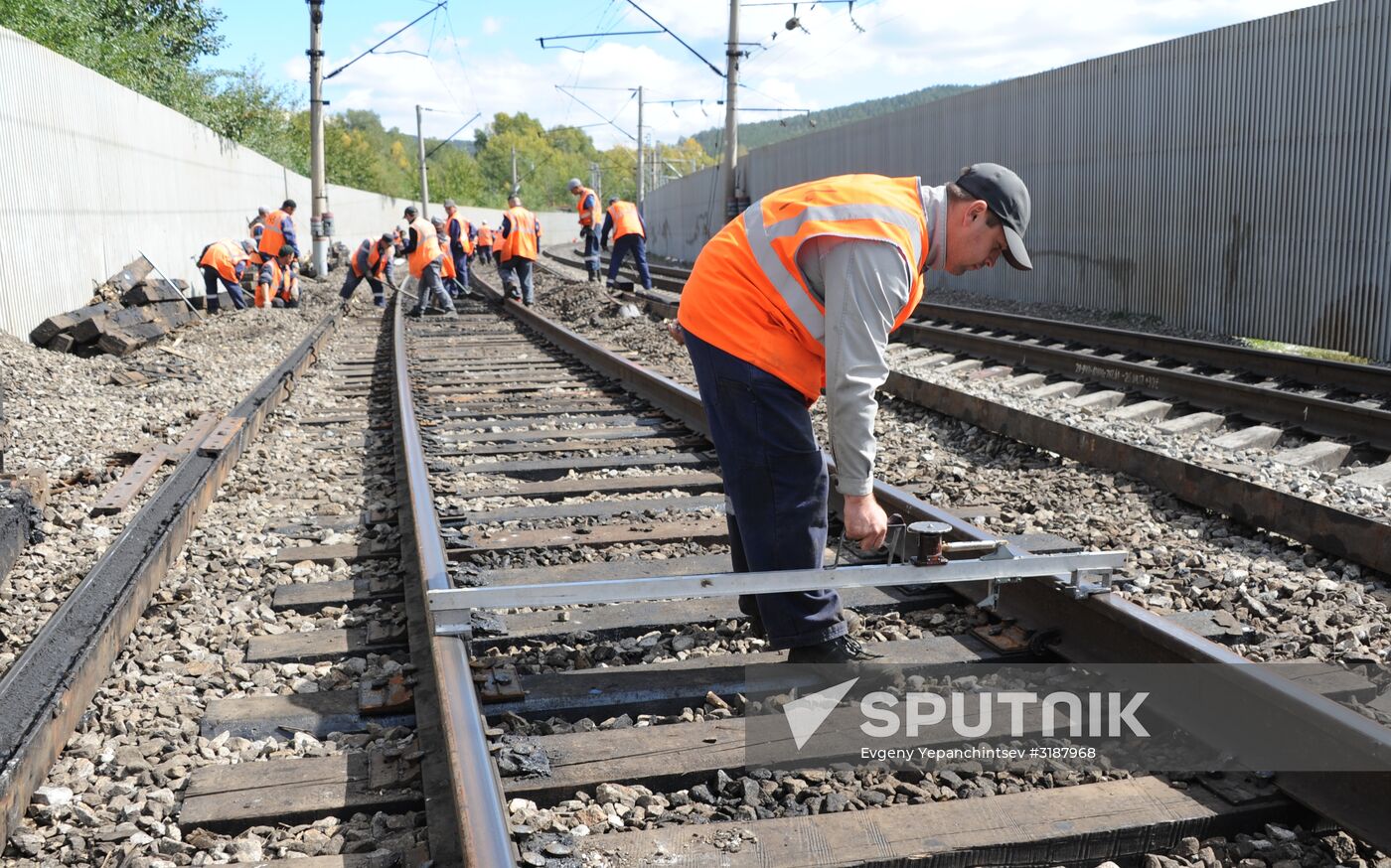 Military train derailed in the Trans-Baikal Territory