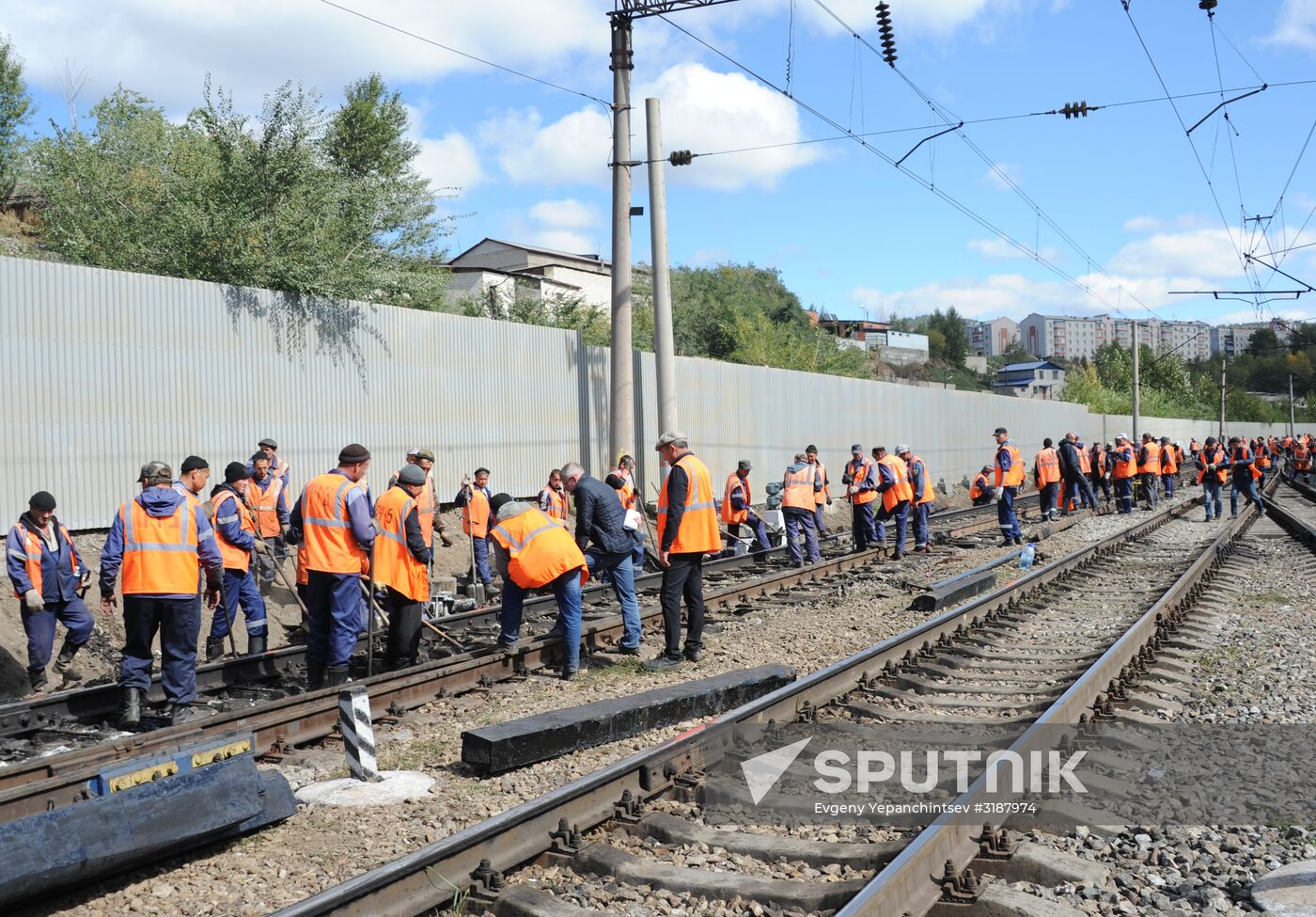 Military train derailed in the Trans-Baikal Territory