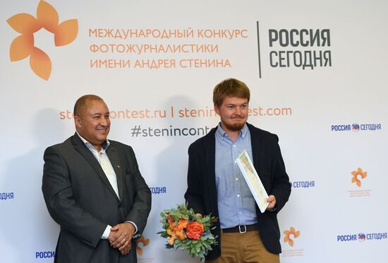 Awards ceremony of Andrei Stenin International Press Photo Contest