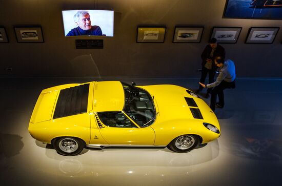 Lamborghini: Design Legend exhibition kicks off in Erarta Gallery