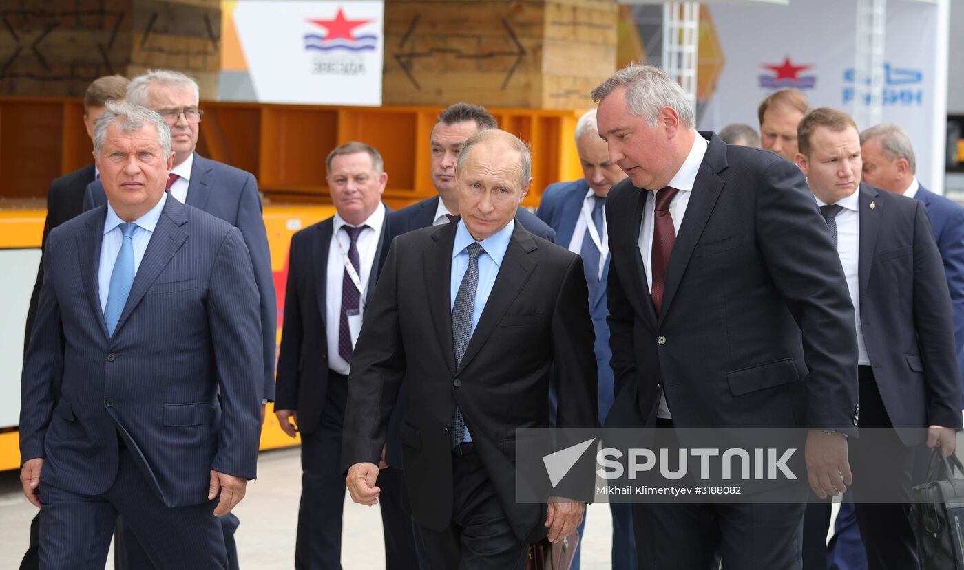 President Putin's visit to Primorye Territory. Day four