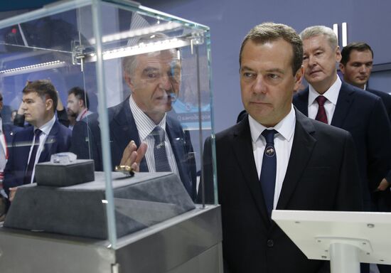 Prime Minister Dmitry Medvedev attends second Moscow Financial Forum