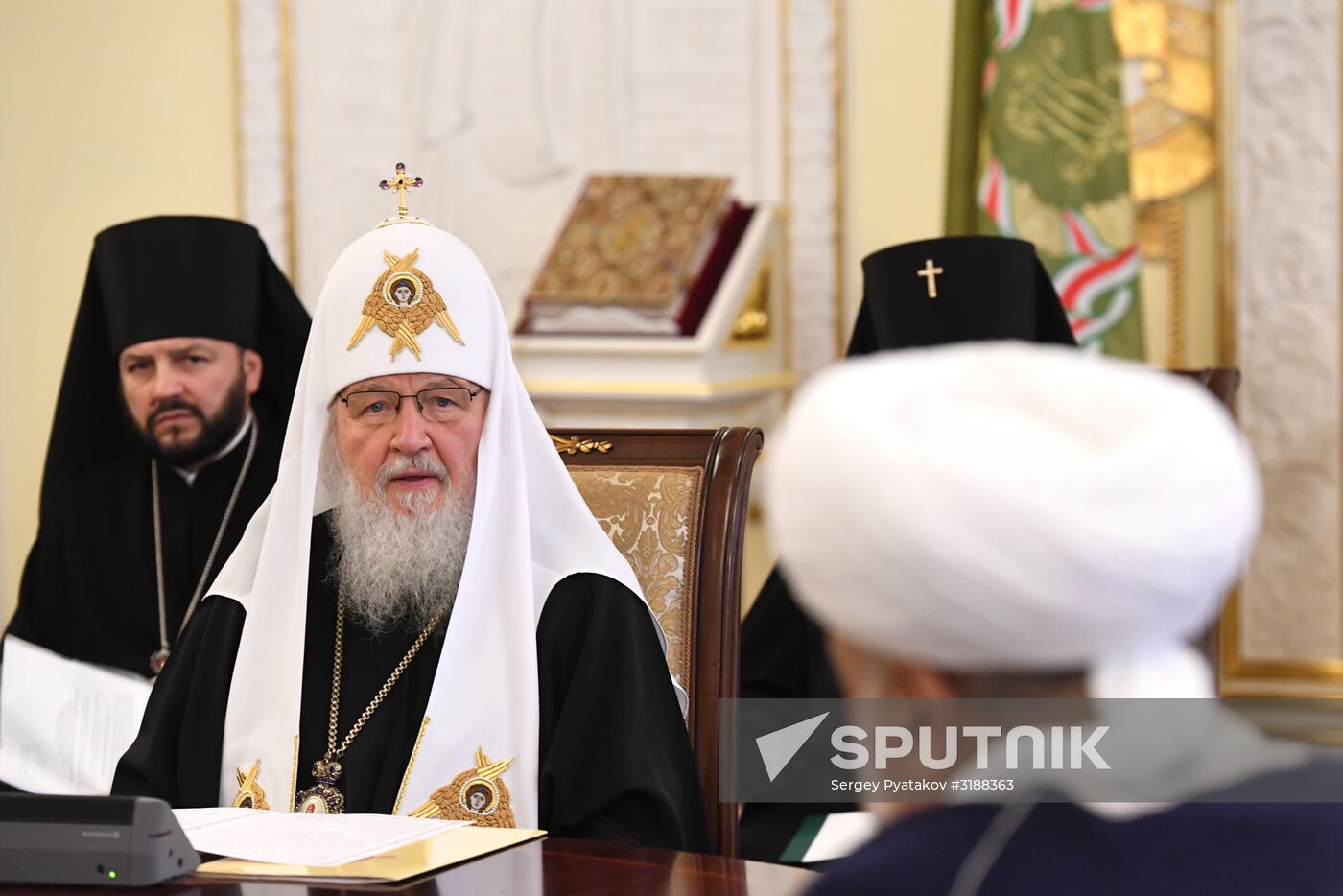 Patriarch Kirill meets with religious leaders of Armenia and Azerbaijan