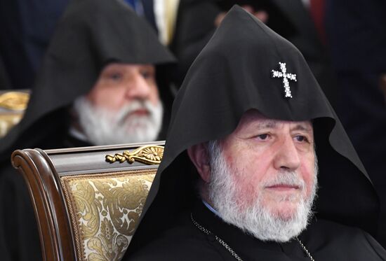 Patriarch Kirill meets with religious leaders of Armenia and Azerbaijan