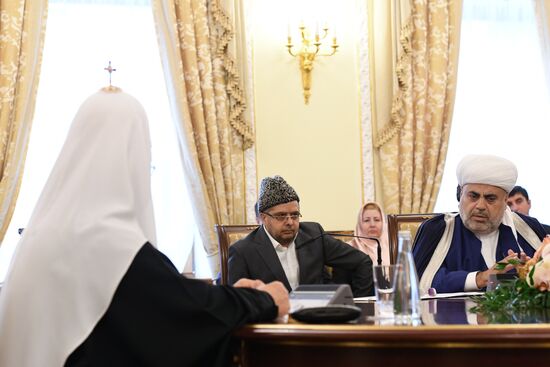 Patriarch Kirill meets with religious leaders of Armenia and Azerbaijan