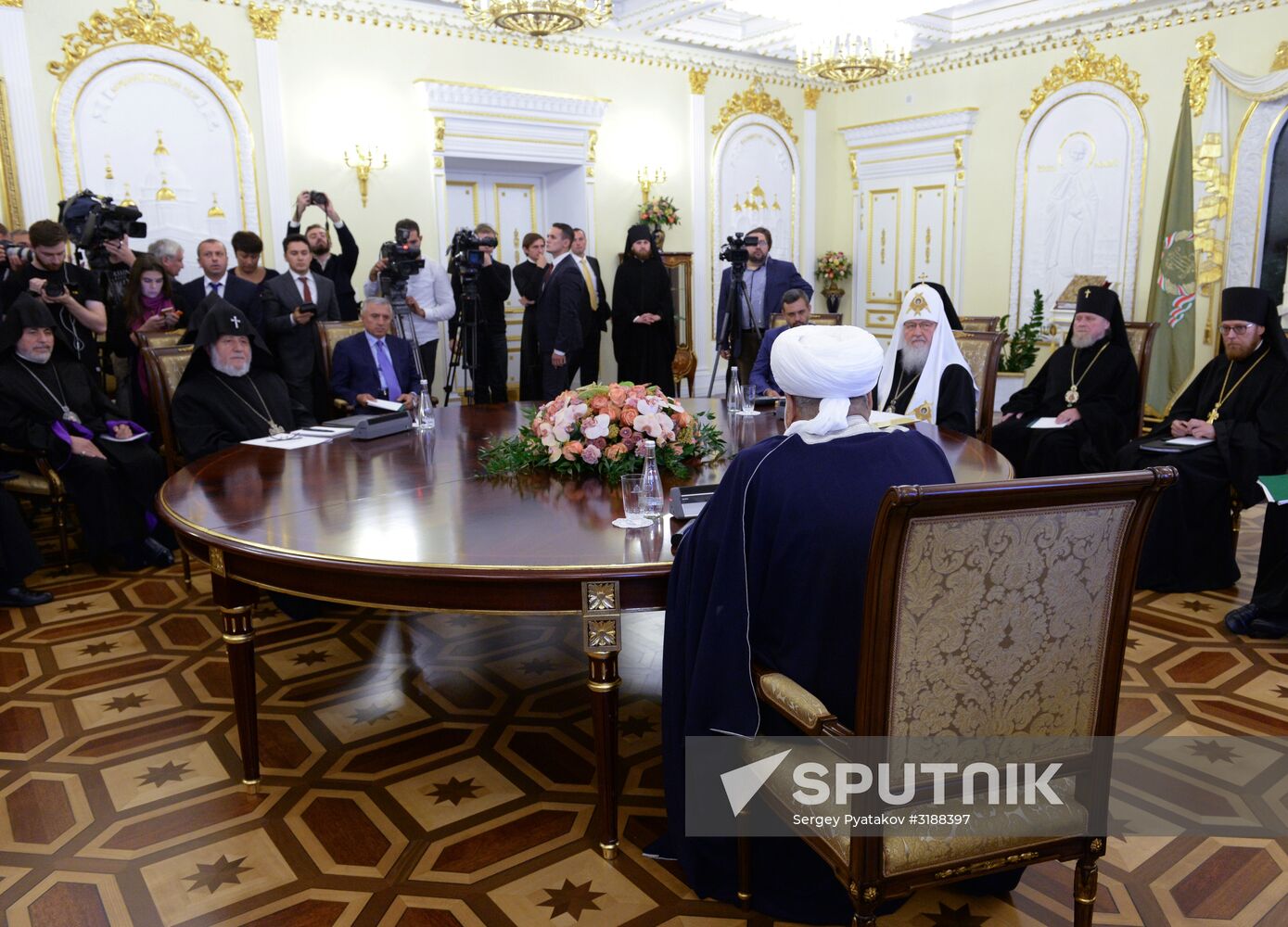 Patriarch Kirill meets with religious leaders of Armenia and Azerbaijan