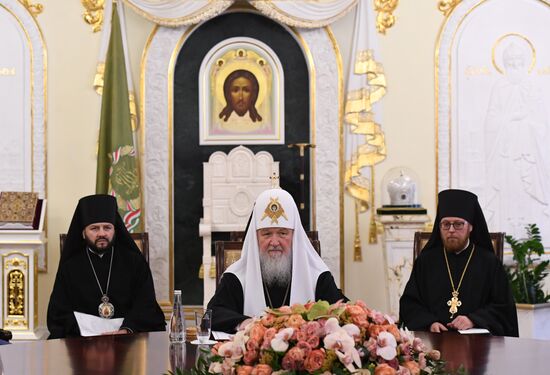 Patriarch Kirill meets with religious leaders of Armenia and Azerbaijan