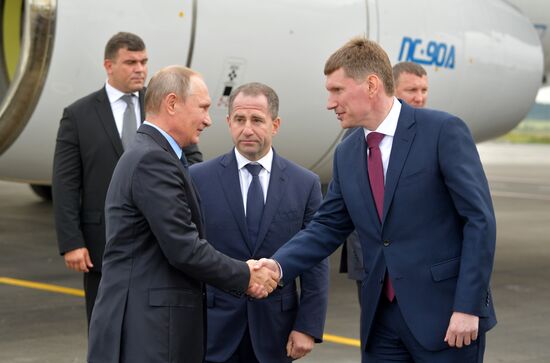 President Putin's working visit to Perm