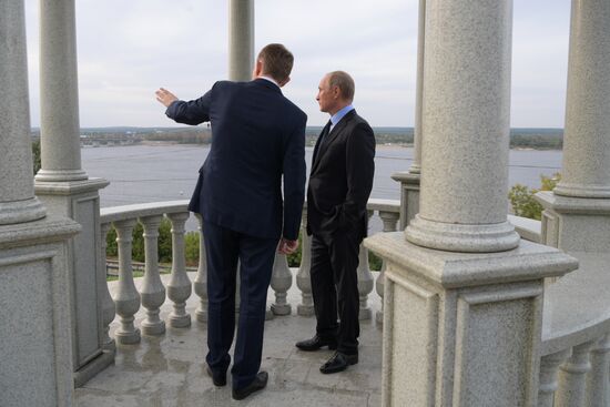 President Putin's working visit to Perm