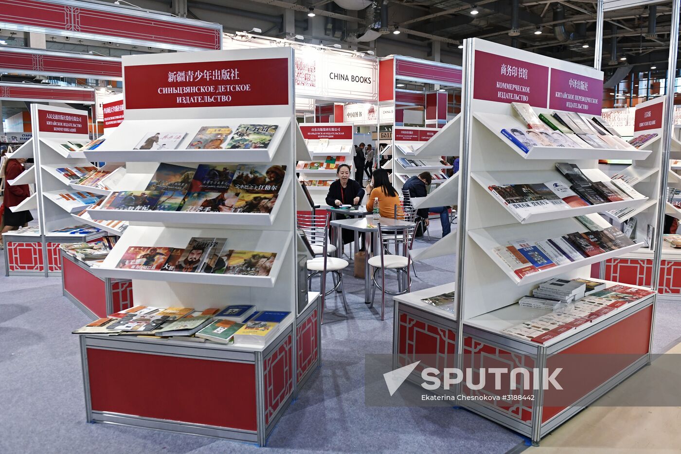 30th Moscow International Book Fair. Day three