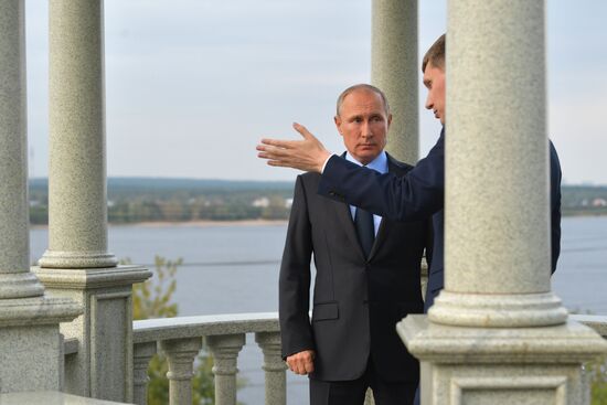 President Putin's working visit to Perm