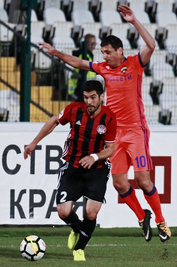 Russian Football Premier League. Amkar vs. CSKA