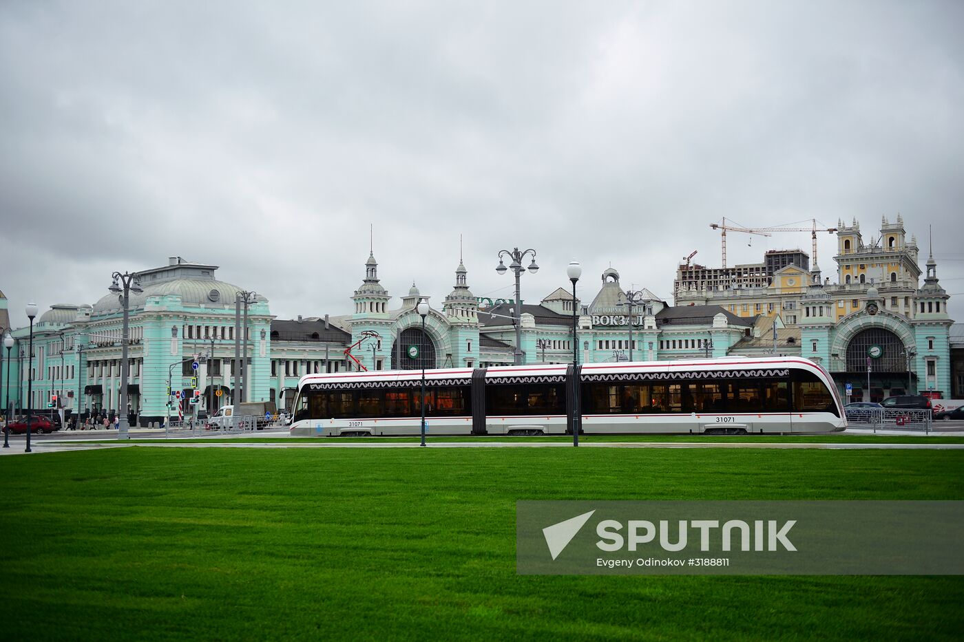 Streetcar traffic launched on Tverskaya Zastava Square