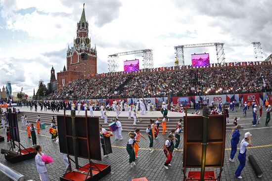 City Day opening ceremony on Red Square