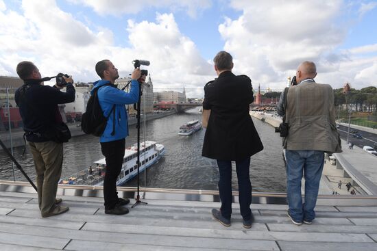 Zaryadye Park is opened in Moscow