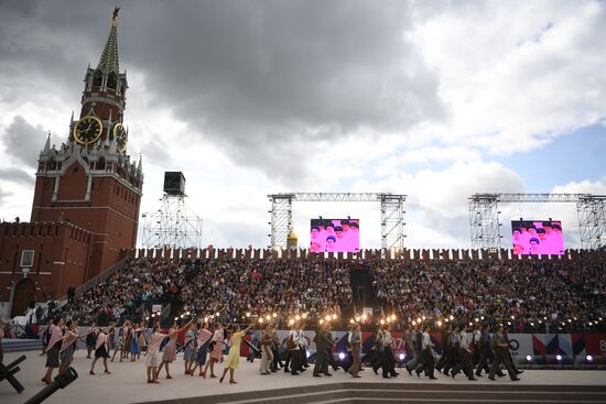 City Day opening ceremony on Red Square