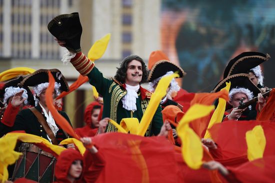 City Day opening ceremony on Red Square