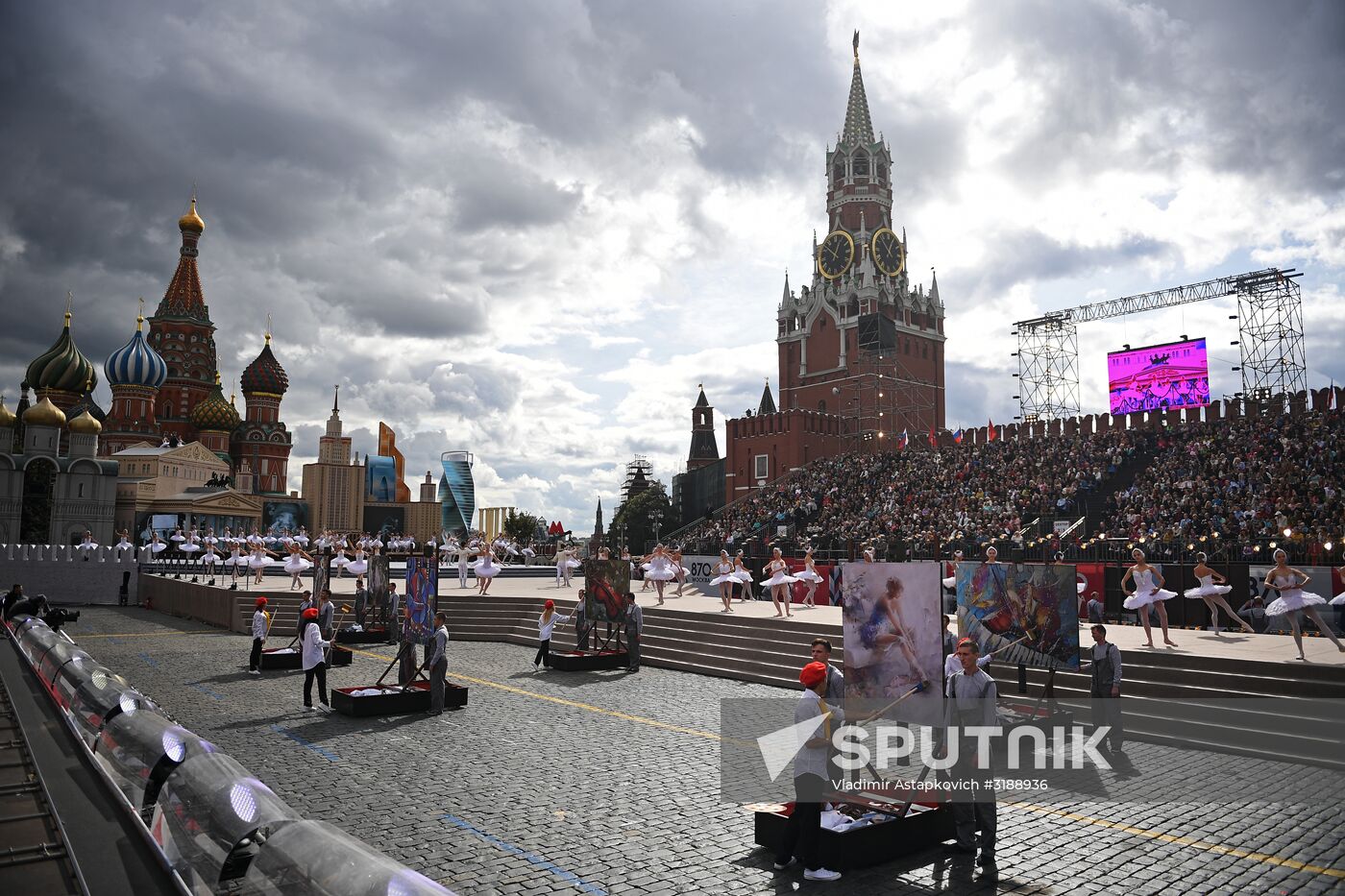 City Day opening ceremony on Red Square
