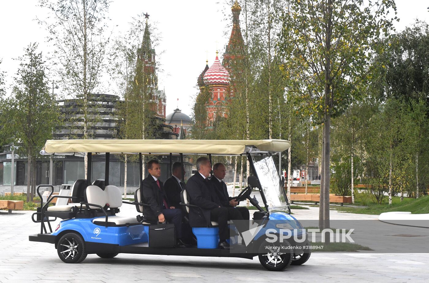 Russian President Vladimir Putin attends festive events devoted to 870th anniversary of Moscow