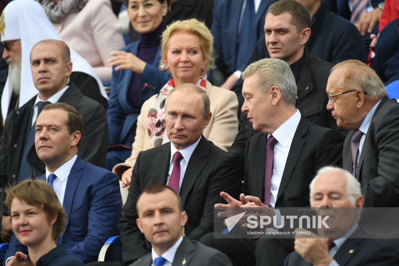 President Putin, Prime Minister Medvedev attend City Day opening ceremony on Red Square
