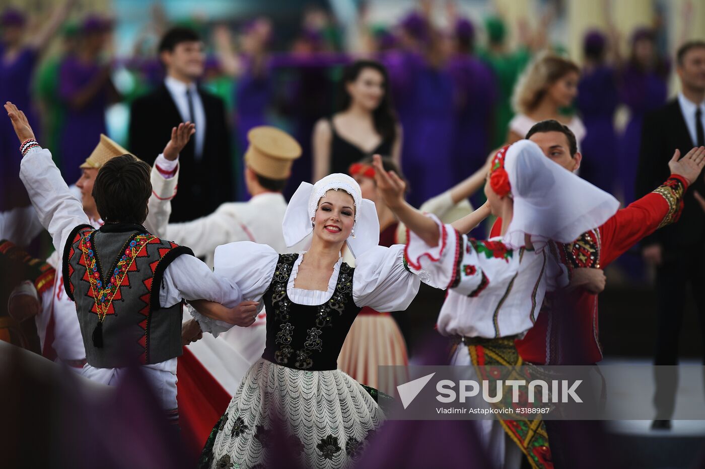City Day opening ceremony on Red Square