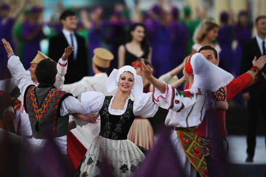City Day opening ceremony on Red Square