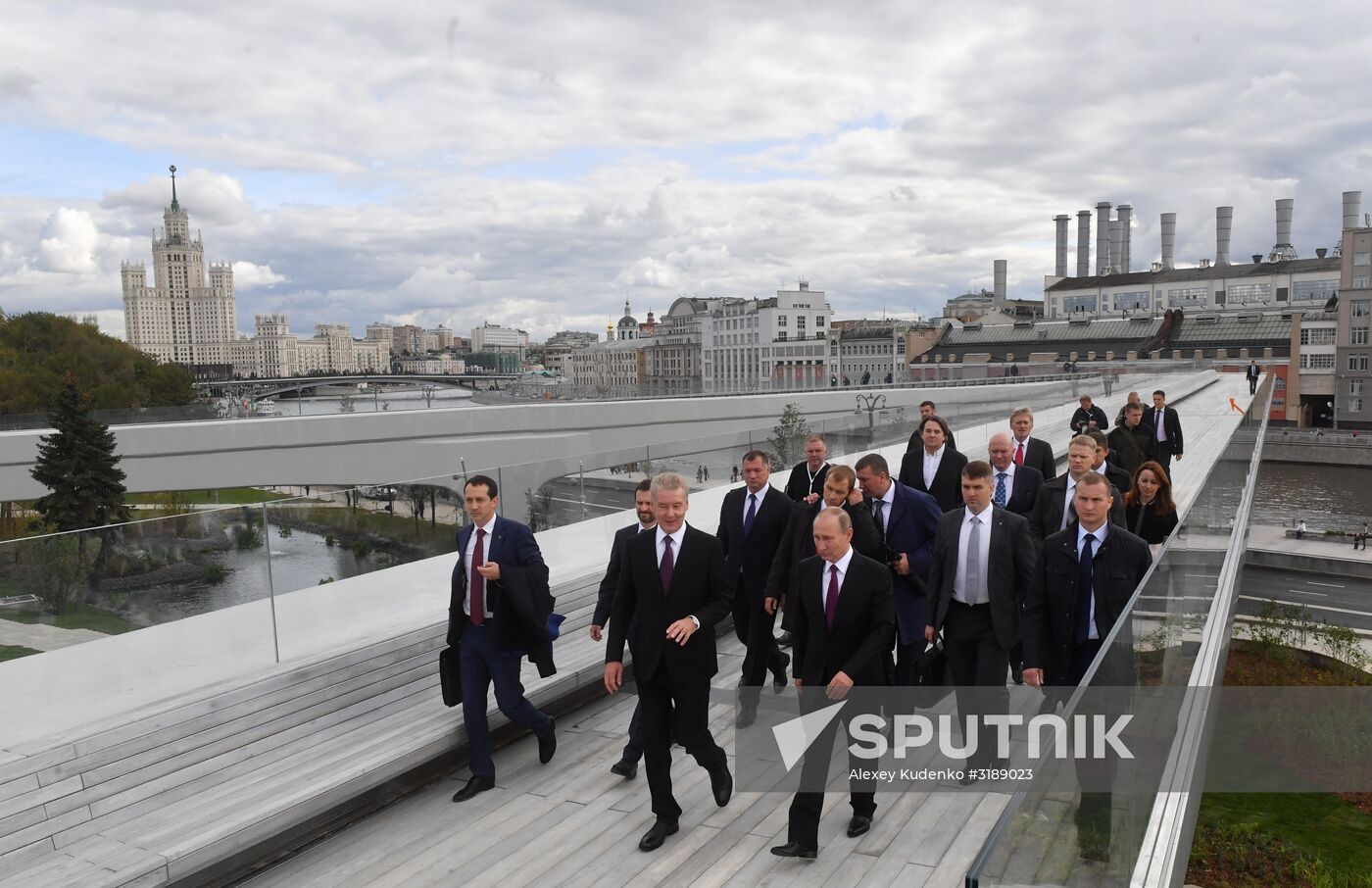 Russian President Vladimir Putin attends festive events devoted to 870th anniversary of Moscow