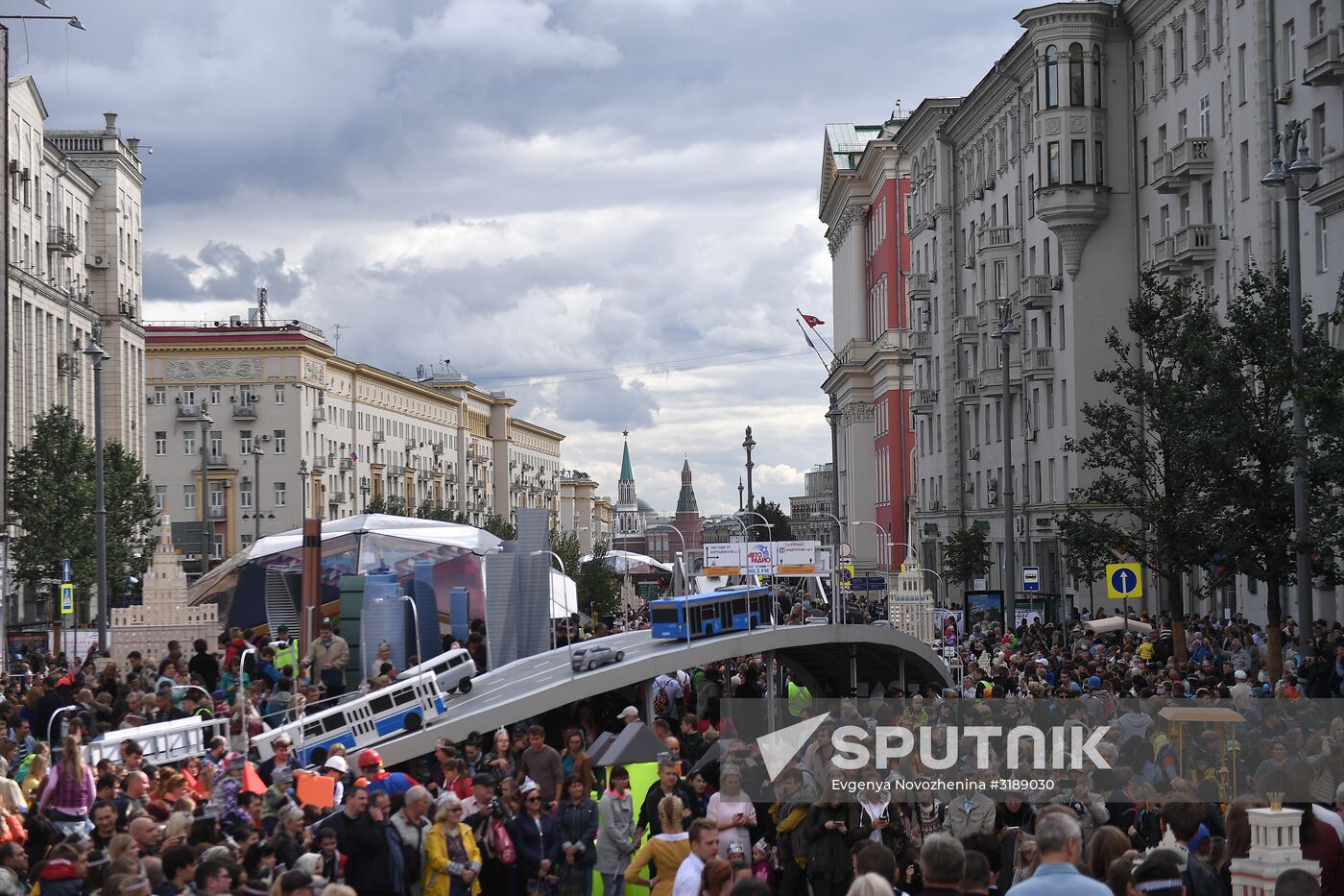 City Day celebration in Moscow