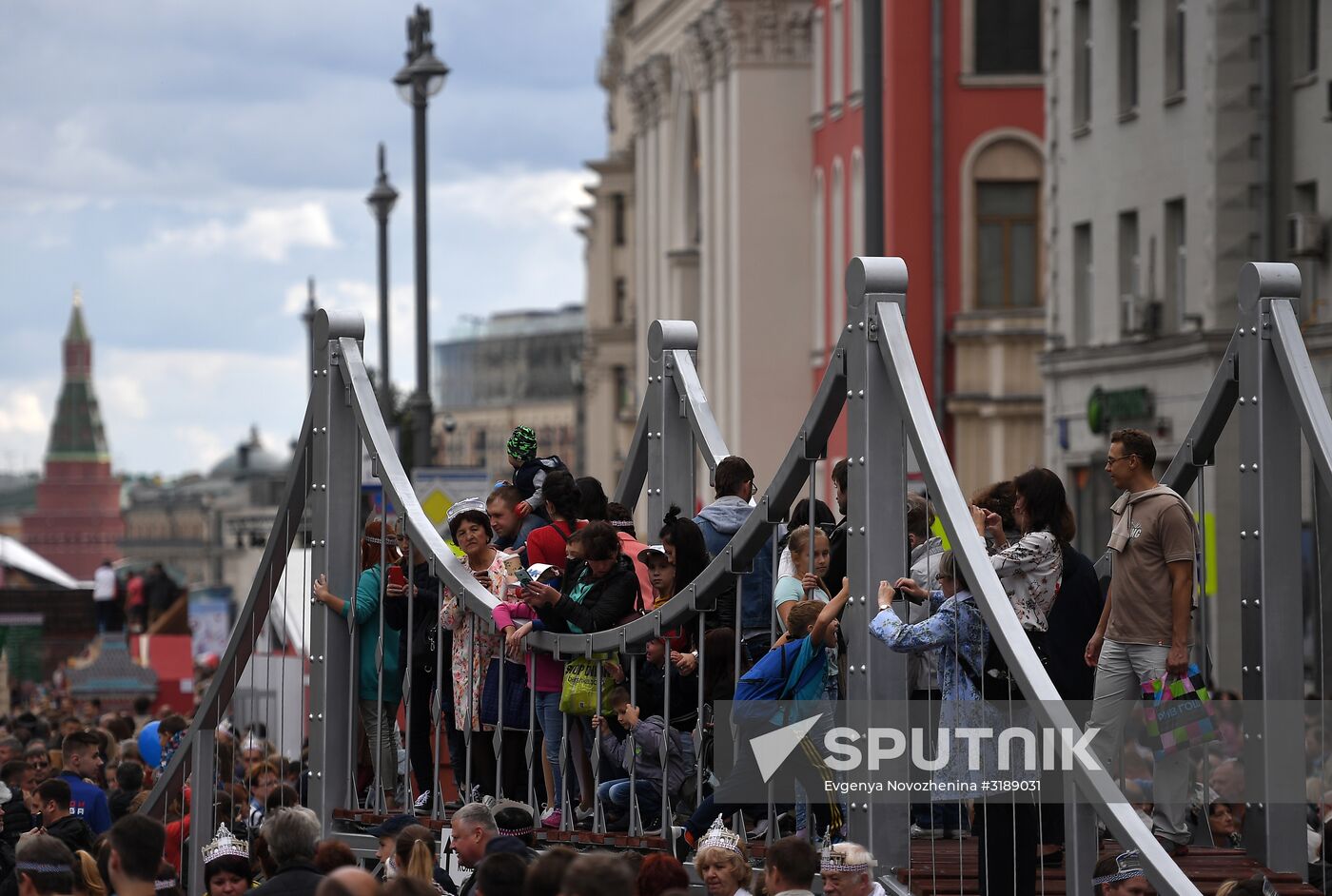 City Day celebration in Moscow