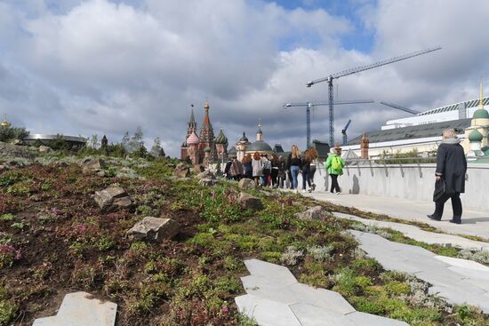 Zaryadye Park is opened in Moscow
