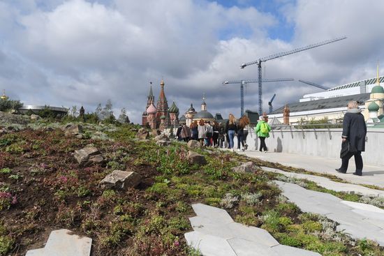 Zaryadye Park is opened in Moscow