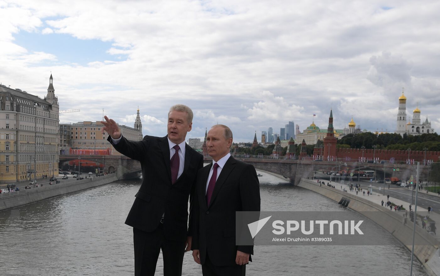 Russian President Vladimir Putin attends festive events devoted to 870th anniversary of Moscow