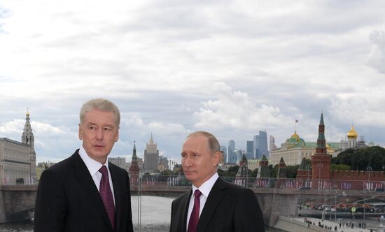 Russian President Vladimir Putin attends festive events devoted to 870th anniversary of Moscow