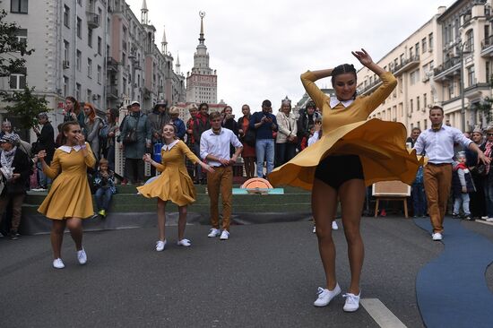 City Day celebration in Moscow