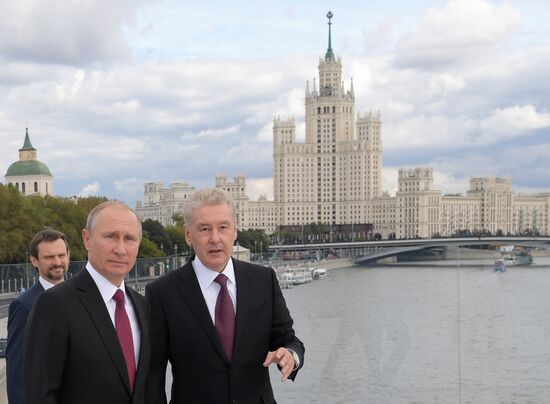 Russian President Vladimir Putin attends festive events devoted to 870th anniversary of Moscow