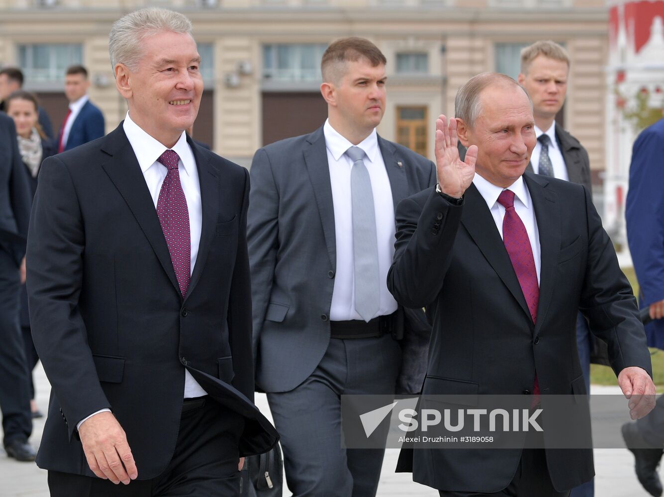 Russian President Vladimir Putin attends festive events devoted to 870th anniversary of Moscow