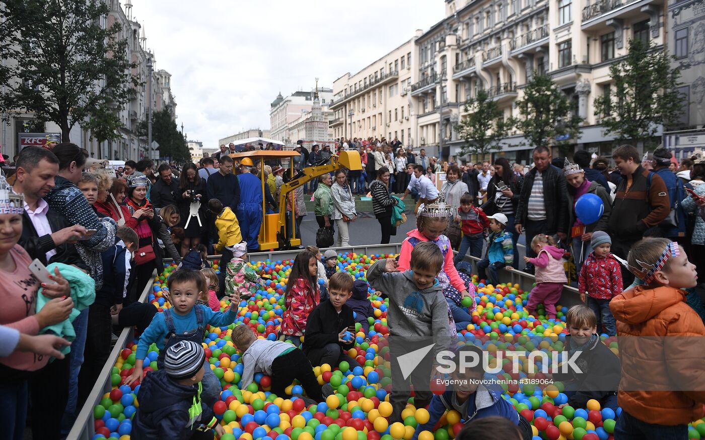 City Day celebration in Moscow