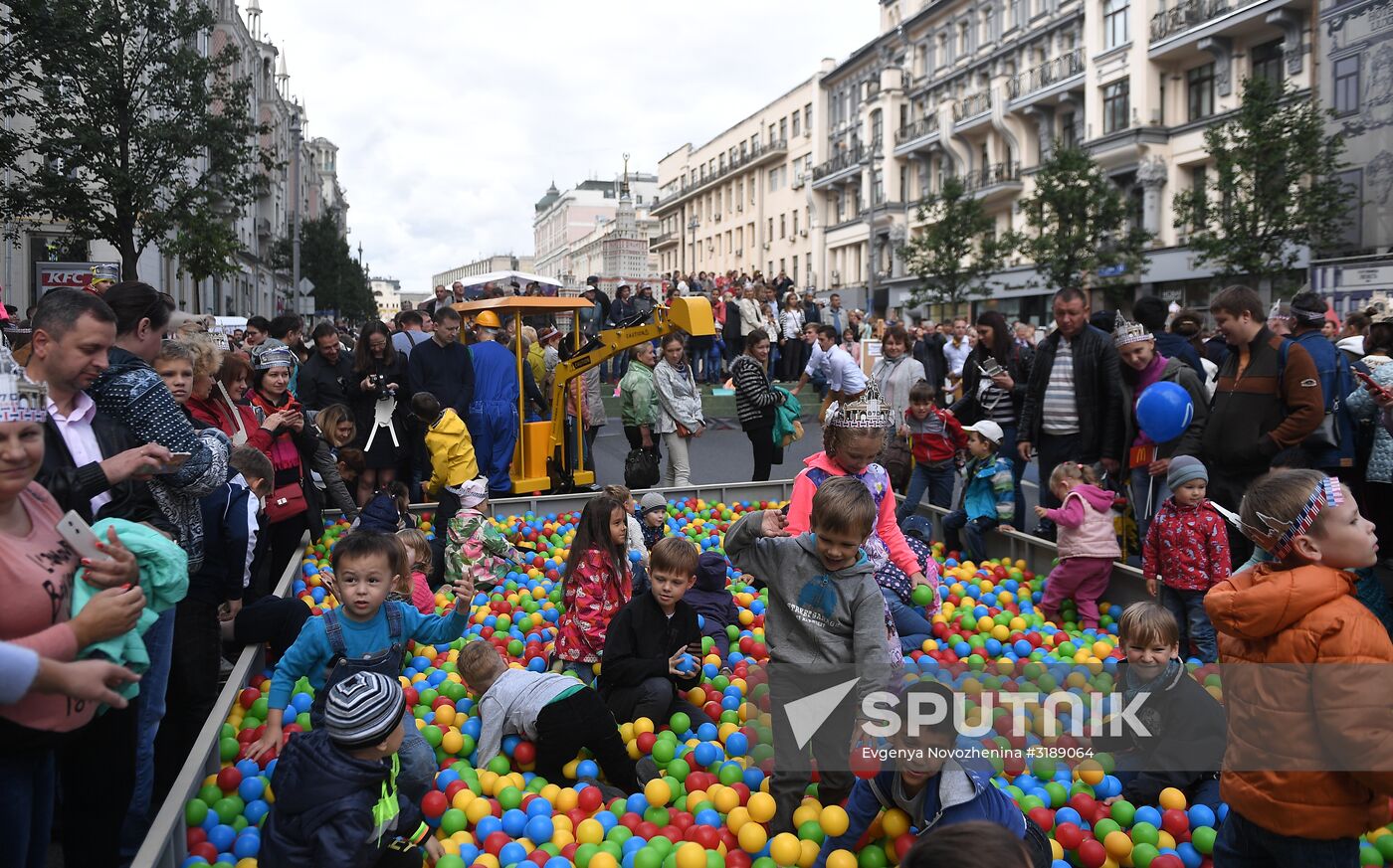 City Day celebration in Moscow