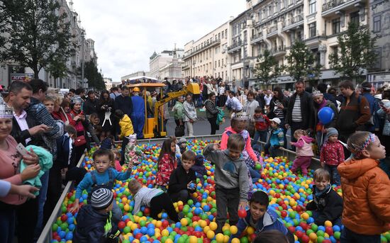 City Day celebration in Moscow