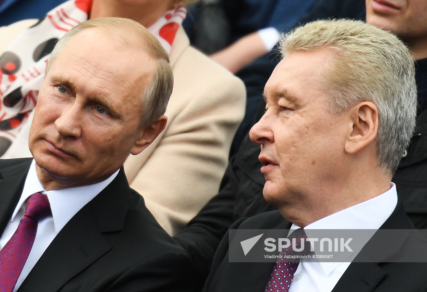 President Putin, Prime Minister Medvedev attend City Day opening ceremony on Red Square