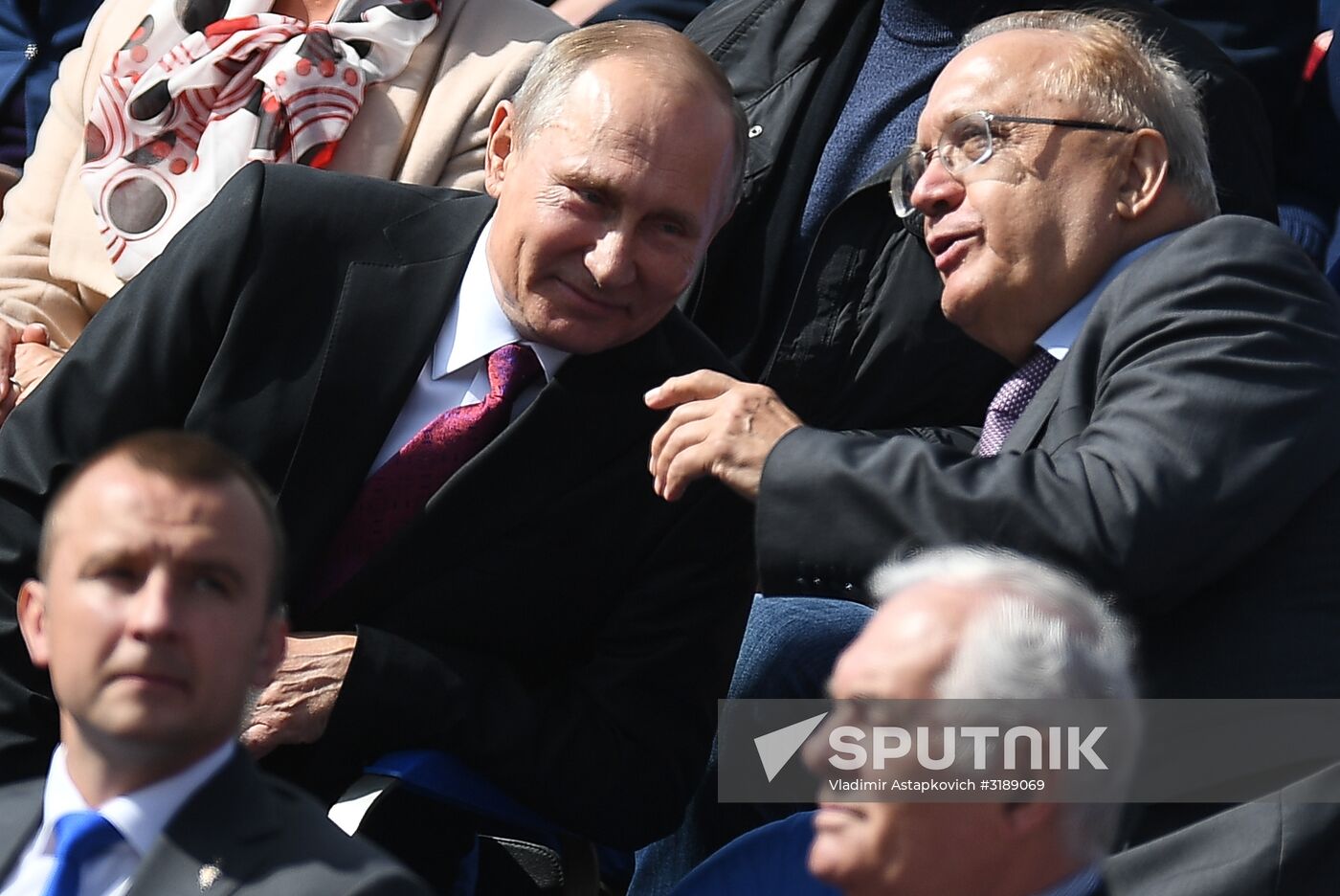President Putin, Prime Minister Medvedev attend City Day opening ceremony on Red Square