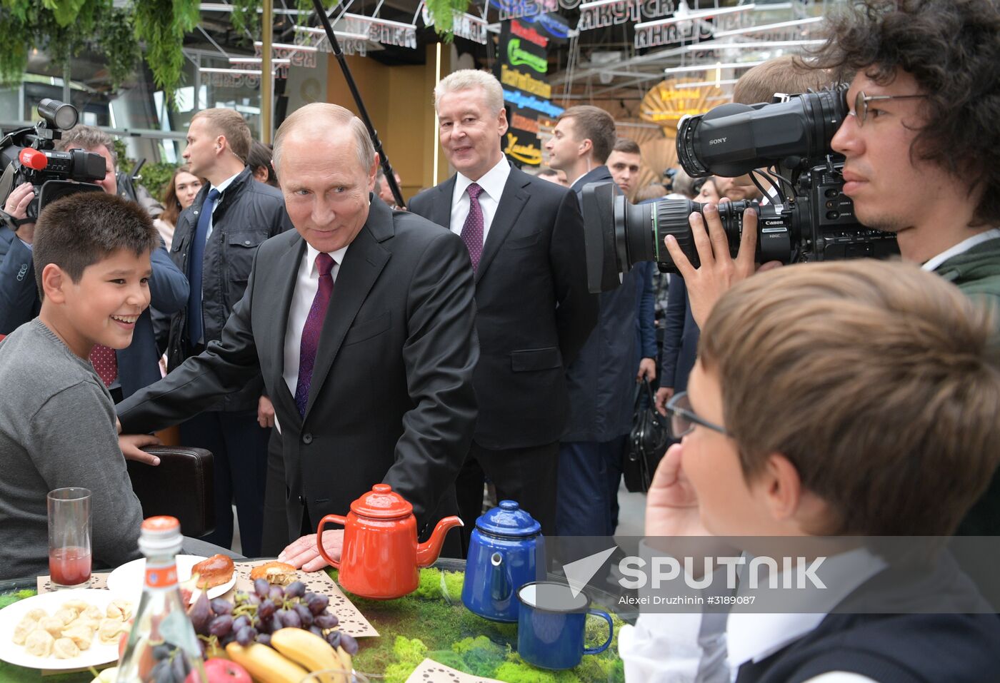 Russian President Vladimir Putin attends festive events devoted to 870th anniversary of Moscow
