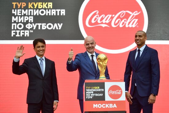 2018 FIFA World Cup Trophy embarks on a tour