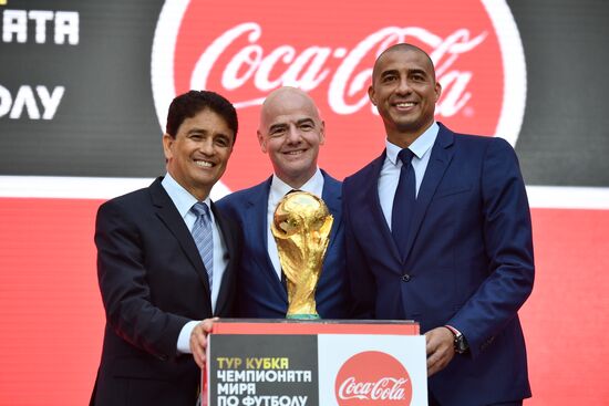 2018 FIFA World Cup Trophy embarks on a tour