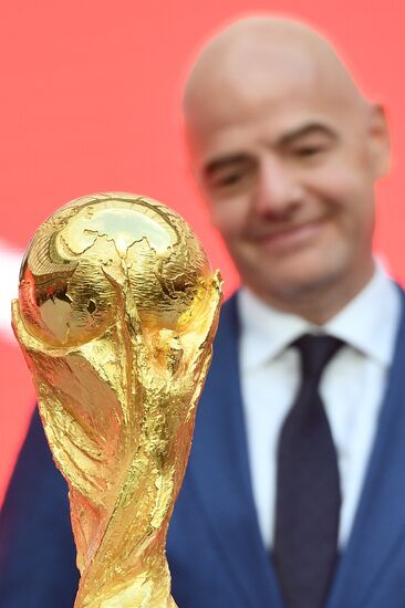 2018 FIFA World Cup Trophy embarks on a tour