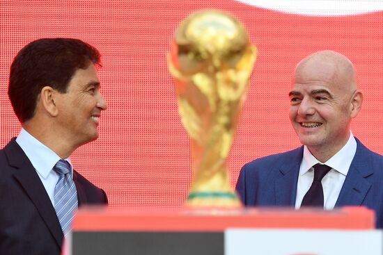 2018 FIFA World Cup Trophy embarks on a tour