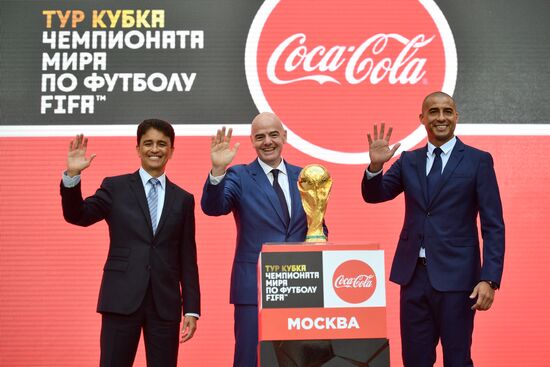 2018 FIFA World Cup Trophy embarks on a tour
