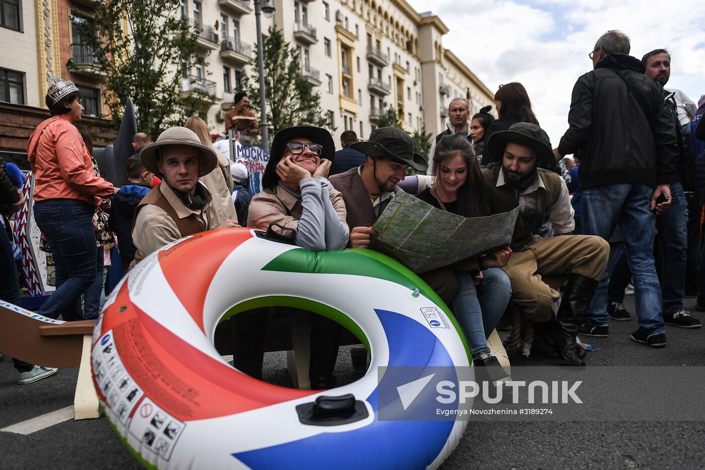 City Day celebration in Moscow